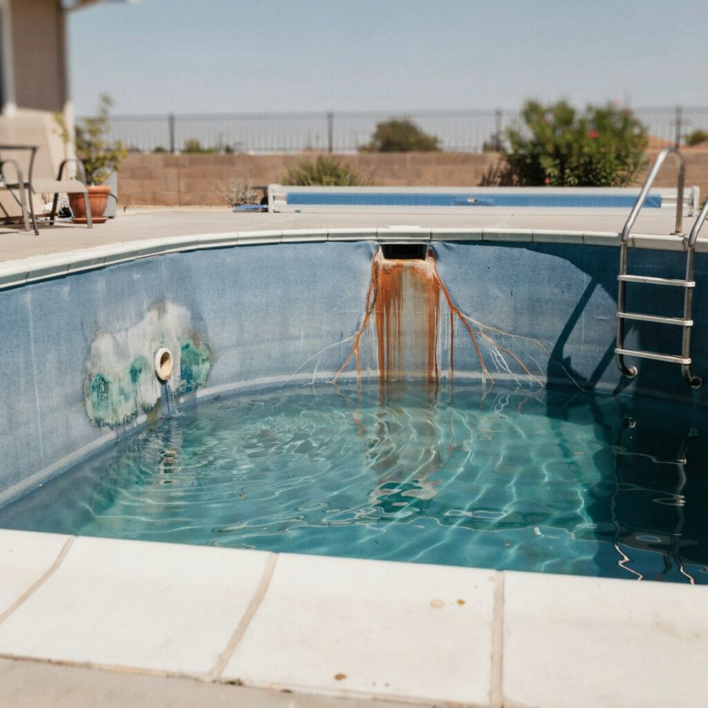 How to Remove Metal Stains from Your Swimming Pool Liner