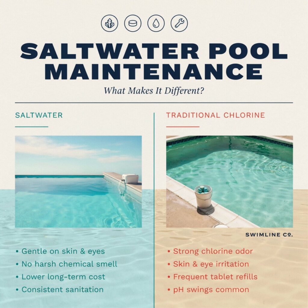 Saltwater Pool Maintenance What Makes It Different