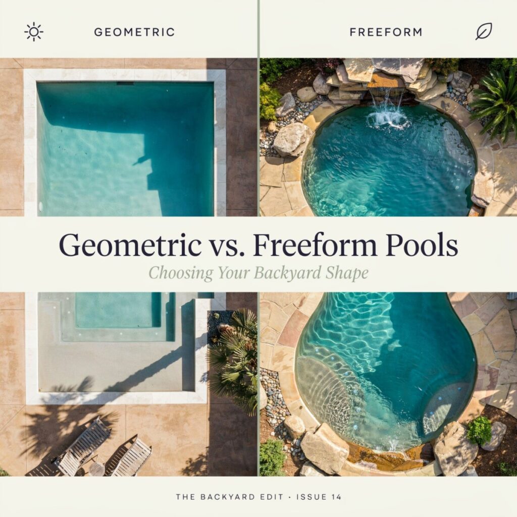 Geometric vs. Freeform Pools