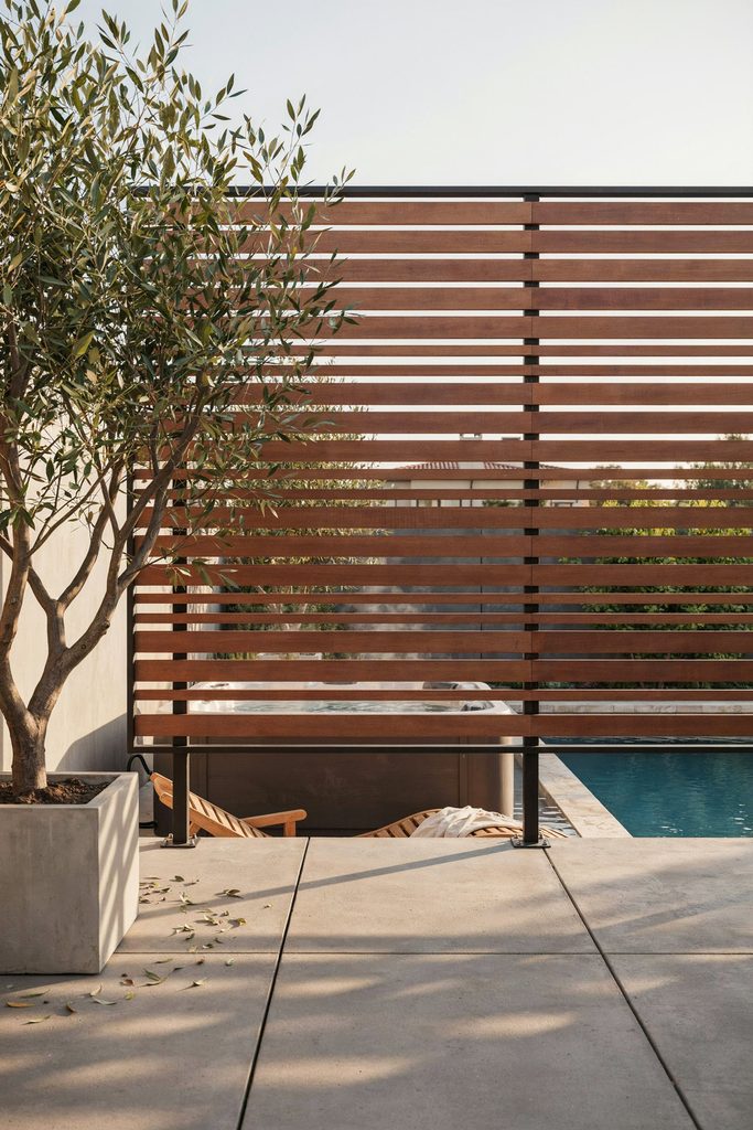 Build a Poolside Privacy Wall or Screen