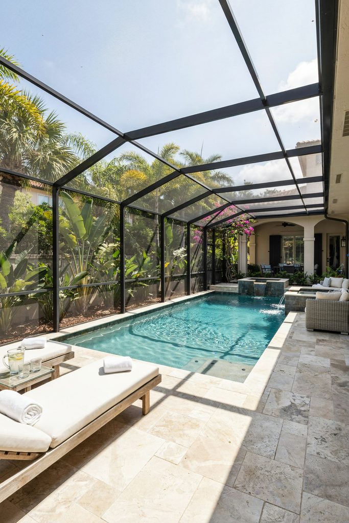 Install a Pool Enclosure or Screened Structure